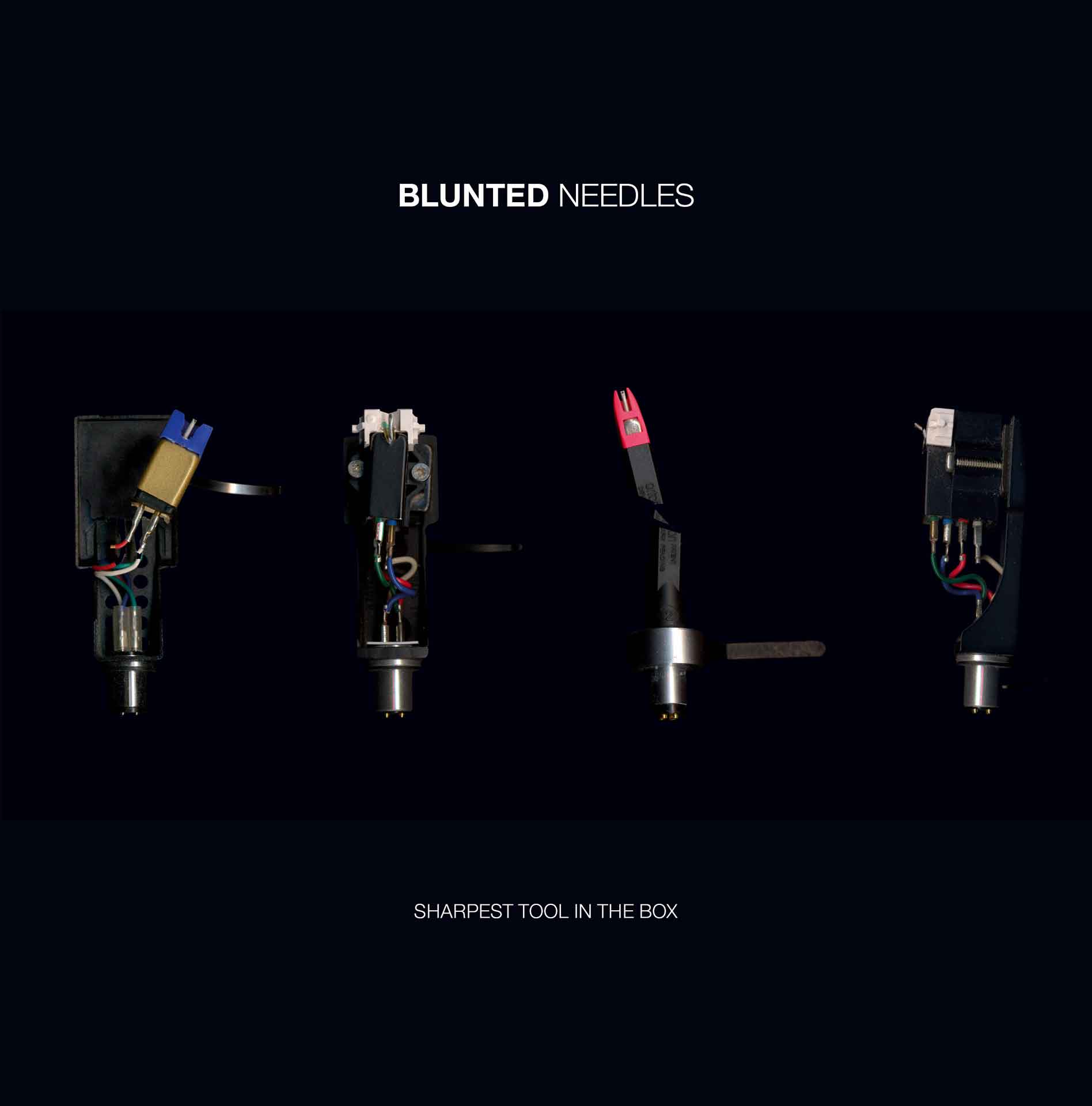 Design and art direction for Blunted Needles' album Sharpest Tool in the Box.